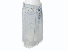 Load image into Gallery viewer, MIUMIU ミュウミュウ デニムスカート ブルー コットン サイズ36 GWD282 11D8 美品 中古 4b004357