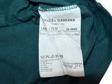 画像をギャラリービューアに読み込む, DOLCE&amp;GABBANA ドルチェアンドガッバーナ ディズニーコラボ グーフィー タンクトップ CA00985 コットン エメラルドグリーン サイズ44 美品 中古 4b004363