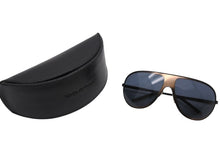 画像をギャラリービューアに読み込む, DOLCE &amp; GABBANA ドルチェ＆ガッバーナ ティアドロップ サングラス DG2024 ブロンズ ブラック サイズ65□15 美品 中古 4b004367