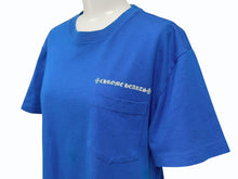 画像をギャラリービューアに読み込む, CHROME HEARTS クロムハーツ MATTY BOY マッティボーイ SPACE スペース 半袖Tシャツ サイズS プリント ブルー 美品 中古 4b004369