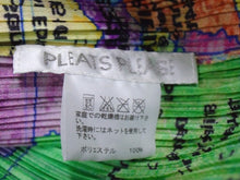 画像をギャラリービューアに読み込む, PLEATS PLEASE プリーツプリーズ イッセイミヤケ 世界地図柄 カットソー PP81-JK593 マルチカラー ポリエステル 3 美品 中古 4b004374