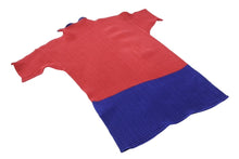 画像をギャラリービューアに読み込む, 極美品 ISSEY MIYAKE WHITE LABEL イッセイミヤケ ホワイトレーベル 半袖プリーツカットソー IM42FJ254 サイズ2 バイカラー 中古 4b004377