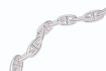 Load image into Gallery viewer, 新品未使用 HERMES エルメス シェーヌダンクルGM ブレスレット 12コマ 新型 シルバー925 71.7g ジュエリー アクセサリー 小物 中古 4b004384