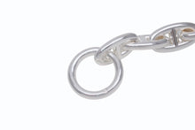 Load image into Gallery viewer, 新品未使用 HERMES エルメス シェーヌダンクルGM ブレスレット 12コマ 新型 シルバー925 71.7g ジュエリー アクセサリー 小物 中古 4b004384
