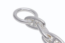 Load image into Gallery viewer, 新品未使用 HERMES エルメス シェーヌダンクルGM ブレスレット 12コマ 新型 シルバー925 71.7g ジュエリー アクセサリー 小物 中古 4b004384