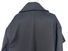 画像をギャラリービューアに読み込む, 極美品 Christian Dior クリスチャンディオール FRONT PANEL PEA COAT トレンチコート 943C435B4703 ブラック サイズ50 中古 4b004395