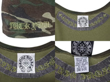 Load image into Gallery viewer, CHROME HEARTS クロムハーツ キャミソール ONE SIZE CHプラス FUCK YOU カモフラ柄 ブランドロゴ刺繍 カーキ 美品 中古 4b004397
