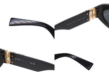 Load image into Gallery viewer, MIUMIU ミュウミュウ サングラス ブラック プラスチック 54□21 SMU11W レディース 美品 中古 4b004400