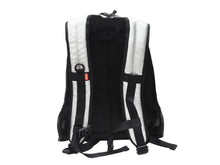 Load image into Gallery viewer, 極美品 DIESEL ディーゼル バックパック リュック X09138 PR792 シルバー ブラック ポリウレタン ポリエステル 中古 4b004401