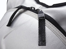 Load image into Gallery viewer, 極美品 DIESEL ディーゼル バックパック リュック X09138 PR792 シルバー ブラック ポリウレタン ポリエステル 中古 4b004401