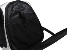 Load image into Gallery viewer, 極美品 DIESEL ディーゼル バックパック リュック X09138 PR792 シルバー ブラック ポリウレタン ポリエステル 中古 4b004401
