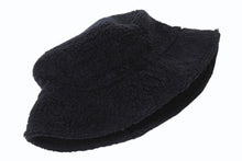 Load image into Gallery viewer, CHANEL シャネル バケットハット ココマーク WS4847 パイル地 サイズS ブラック 中古 4c067600