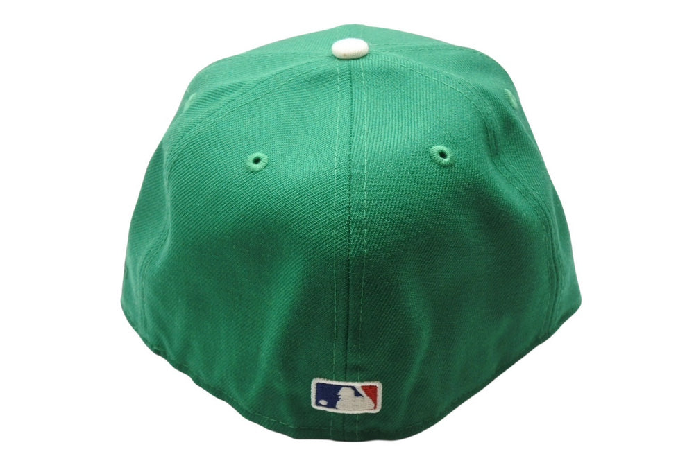 Very Good Condition ESSENTIAL FEAROFGOD NEWERA New Era 59FIFTY FITTED CAP Baseball Cap Green Used 4b004406