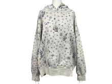 画像をギャラリービューアに読み込む, 極美品 SAINT MICHAEL セントマイケル × Dr.Woo ドクターウー フーディー SM-HR8-0000-C42 サイズXL グレー タトゥー 中古 4b004407