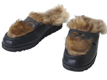 Load image into Gallery viewer, UGG AMBUSH Loafer アグ アンブッシュ ローファー 1172911 ブラック メタル シープスキン 美品 中古 4b004412