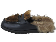 Load image into Gallery viewer, UGG AMBUSH Loafer アグ アンブッシュ ローファー 1172911 ブラック メタル シープスキン 美品 中古 4b004412