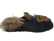 Load image into Gallery viewer, UGG AMBUSH Loafer アグ アンブッシュ ローファー 1172911 ブラック メタル シープスキン 美品 中古 4b004412