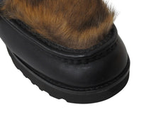 Load image into Gallery viewer, UGG AMBUSH Loafer アグ アンブッシュ ローファー 1172911 ブラック メタル シープスキン 美品 中古 4b004412