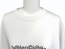 画像をギャラリービューアに読み込む, BALENCIAGA バレンシアガ ロゴ Tシャツ 620969 TIV50 半袖Ｔシャツ ホワイト コットン サイズXXS 美品 中古 4b004416