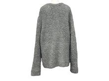 画像をギャラリービューアに読み込む, Lucien Pellat-Finet ルシアンペラフィネ ニット セーター グレー カシミヤ サイズL 美品 中古 4b004417