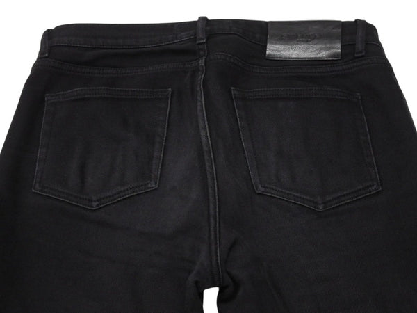 GIVENCHY ジバンシー デニムパンツ スキニー ブラック コットン ポリウレタン 30 中古 4b004419