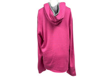 画像をギャラリービューアに読み込む, Lucien Pellat-Finet ルシアンペラフィネ 刺繍 ジップアップ パーカー ピンク グレー コットン サイズM 美品 中古 4b004421