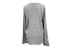 画像をギャラリービューアに読み込む, Lucien Pellat-Finet ルシアンペラフィネ ニット セーター スヌーピー セーター グレー カシミヤ 美品 中古 4b004423