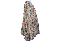 画像をギャラリービューアに読み込む, 極美品 CHANEL シャネル ツイードジャケット ノーカラー 2017SS マルチカラー コットン サイズ48 P56265V4229 中古 4b004428