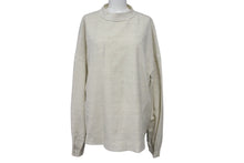 画像をギャラリービューアに読み込む, 極美品 Christian Dior クリスチャンディオール ノーカラー バックボタンジャケット 393C665A5845 サイズ46 アイボリー 中古 4b004430