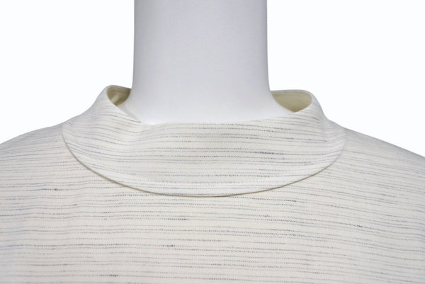 極美品 Christian Dior クリスチャンディオール ノーカラー バックボタンジャケット 393C665A5845 サイズ46 アイボリー 中古 4b004430
