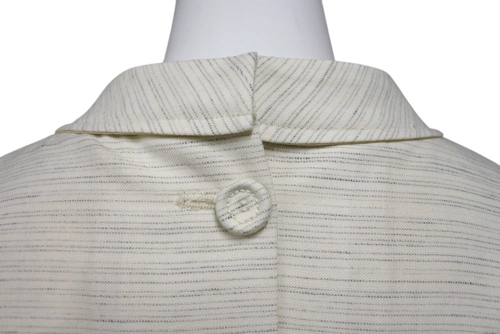 Very good condition Christian Dior Christian Dior No collar back button jacket 393C665A5845 Size 46 Ivory Used 4b004430