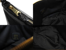 Load image into Gallery viewer, 極美品 MIUMIU ミュウミュウ ハンドバッグ ポーチ ショルダーバッグ ワンハンドル パテントレザー ブラック ゴールド金具 中古 4b004445