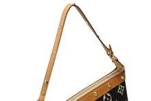 画像をギャラリービューアに読み込む, LOUIS VUITTON ルイヴィトン ポシェットアクセソワール アクセサリーポーチ M92648 モノグラム マルチカラー ブラック 美品 中古 4b004447