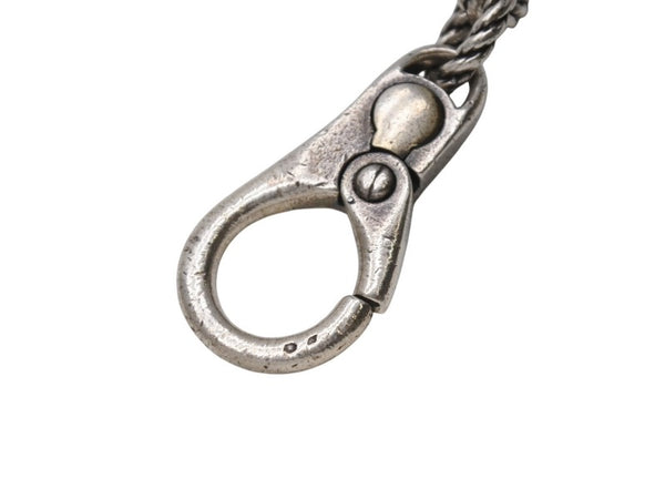 HERMES エルメス カドリーユ ヴィンテージ キーリング キーチェーン チャーム シルバー800 シルバー金具 良品 中古 4b004448