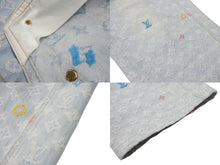 画像をギャラリービューアに読み込む, 極美品 LOUIS VUITTON ルイヴィトン Tyler the Creator タイラーザクリエイター モノグラムデニム オーバーオール ブルー サイズ31 中古 4b004450