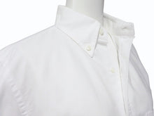 画像をギャラリービューアに読み込む, THOM BROWNE トムブラウン オックスフォードクラシックボタンダウンシャツ MM225A-00139100 コットン ホワイト サイズ1 美品 中古 4b004456