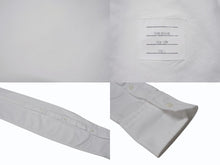 画像をギャラリービューアに読み込む, THOM BROWNE トムブラウン オックスフォードクラシックボタンダウンシャツ MM225A-00139100 コットン ホワイト サイズ1 美品 中古 4b004456