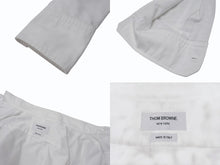 画像をギャラリービューアに読み込む, THOM BROWNE トムブラウン オックスフォードクラシックボタンダウンシャツ MM225A-00139100 コットン ホワイト サイズ1 美品 中古 4b004456