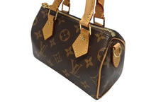 画像をギャラリービューアに読み込む, 未使用 LOUIS VUITTON ルイヴィトン ナノスピーディ ハンドバッグ 2WAYバッグ M81085 モノグラム PVC レザー 中古 4b004457