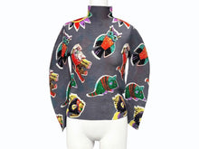 Load image into Gallery viewer, 極美品 ISSEY MIYAKE ME イッセイミヤケ ミー 長袖Tシャツ カットソー MI03FJ541 グレー マルチカラー 中古 4b004460