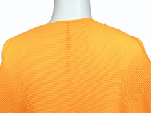 画像をギャラリービューアに読み込む, 極美品 me ISSEY MIYAKE ミー イッセイミヤケ 長袖トップス MI31FO311 フリーサイズ プリーツ オレンジ 中古 4b004464