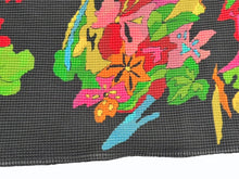 画像をギャラリービューアに読み込む, 極美品 me ISSEY MIYAKE ミー イッセイミヤケ 長袖トップス MI41FJ211 フリーサイズ ブラック マルチカラー 総柄 中古 4b004466