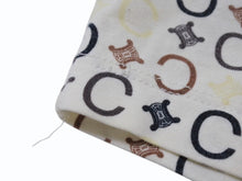 画像をギャラリービューアに読み込む, CELINE セリーヌ 総柄 半袖Tシャツ 2 0358 サイズM マカダム柄 オフホワイト マルチカラー プリント 美品 中古 4b004472