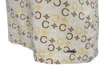 画像をギャラリービューアに読み込む, CELINE セリーヌ 総柄 半袖Tシャツ トップス 2 0358 サイズL マカダム柄 ベージュ マルチカラー プリント 美品 中古 4b004477