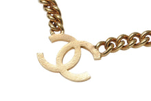 Load image into Gallery viewer, 新品未使用 CHANEL シャネル ネックレス チョーカー 重量約97g ココマーク メタル ゴールド 中古 4b004481