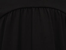 画像をギャラリービューアに読み込む, PRADA プラダ ノースリーブ ワンピース ドレス プリーツ ミディ丈 ブラック サイズ38 美品 中古 4b004484