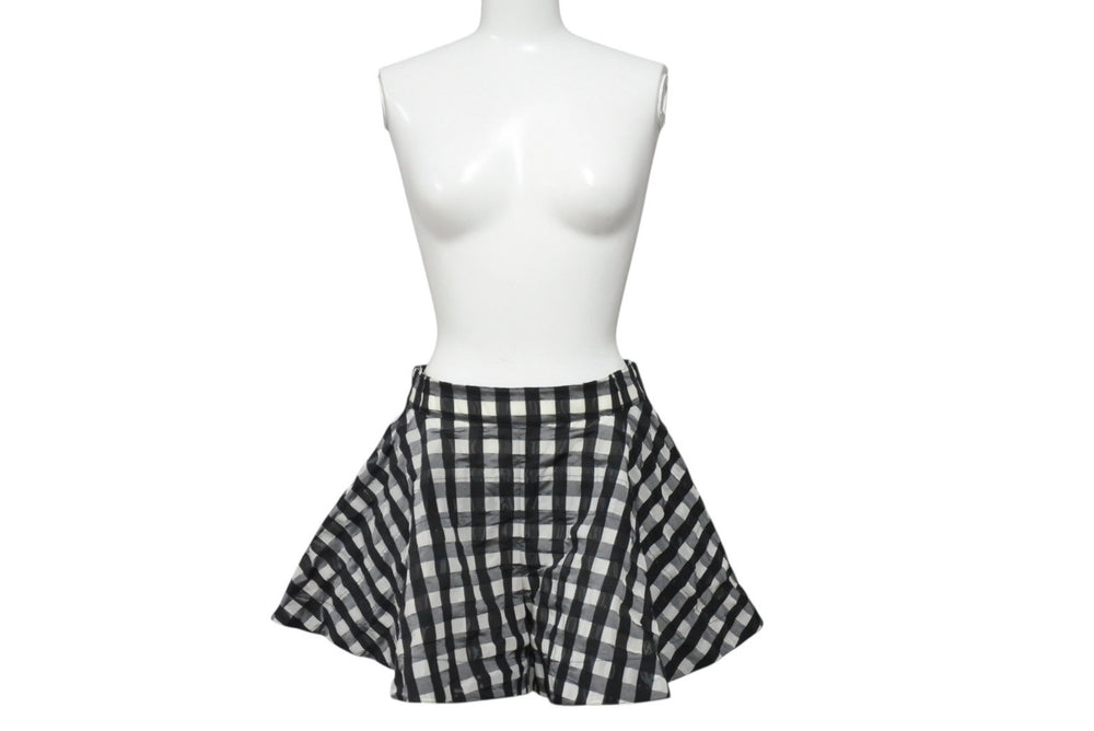 ALAIA Skirt AA9P01624T577 Polyester Atel Cotton Polyamide Black White Size 38 Good Condition Used 4b004489