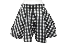 Load image into Gallery viewer, ALAIA アライア スカート AA9P01624T577 ポリエスaテル コットン ポリアミド ブラック ホワイト サイズ38 美品 中古 4b004489