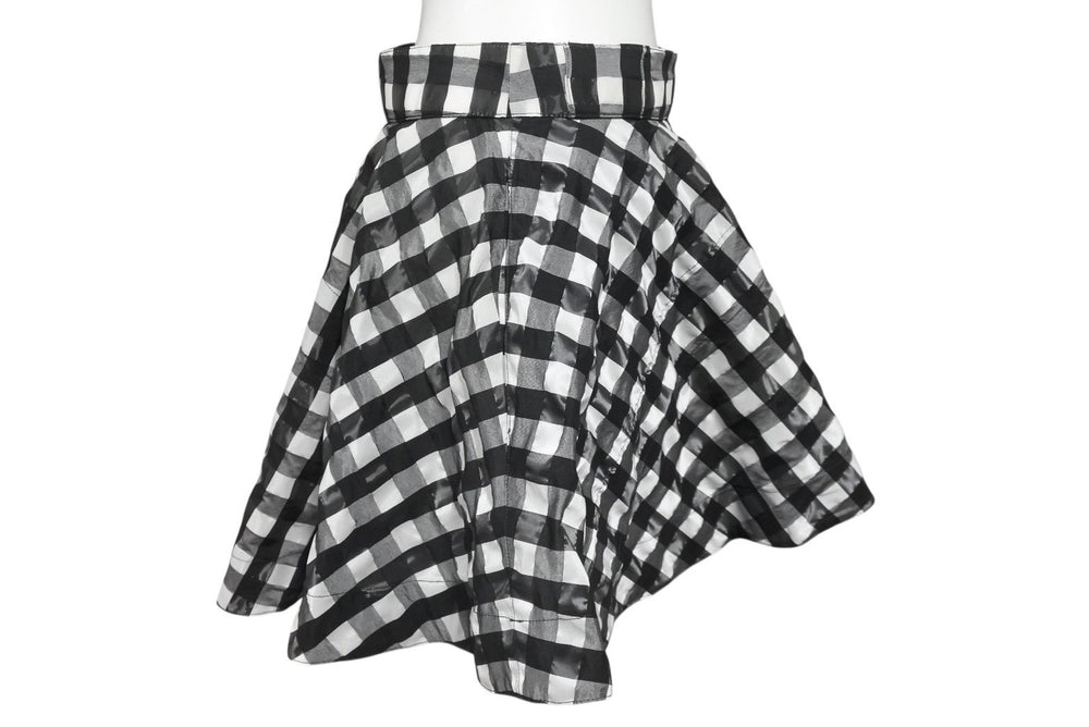 ALAIA Skirt AA9P01624T577 Polyester Atel Cotton Polyamide Black White Size 38 Good Condition Used 4b004489