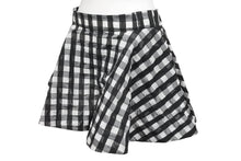 Load image into Gallery viewer, ALAIA アライア スカート AA9P01624T577 ポリエスaテル コットン ポリアミド ブラック ホワイト サイズ38 美品 中古 4b004489